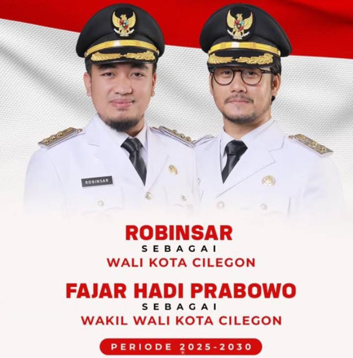 Presiden Prabowo Lantik Kepala Daerah di Seluruh Indonesia, Robinsar-Fajar Hadi Prabowo Resmi Pimpin Cilegon