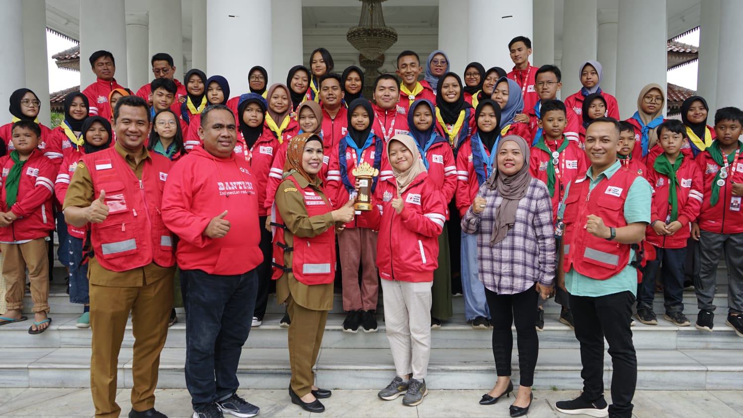 PMI Banten Peringkat 1 Jumbara Nasional PMR 2023 di Lampung