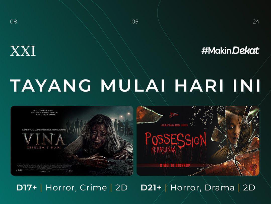 5 Film Horor Terbaru yang Lagi Tayang di Bioskop, Ada yang Diangkat dari Kisah Nyata