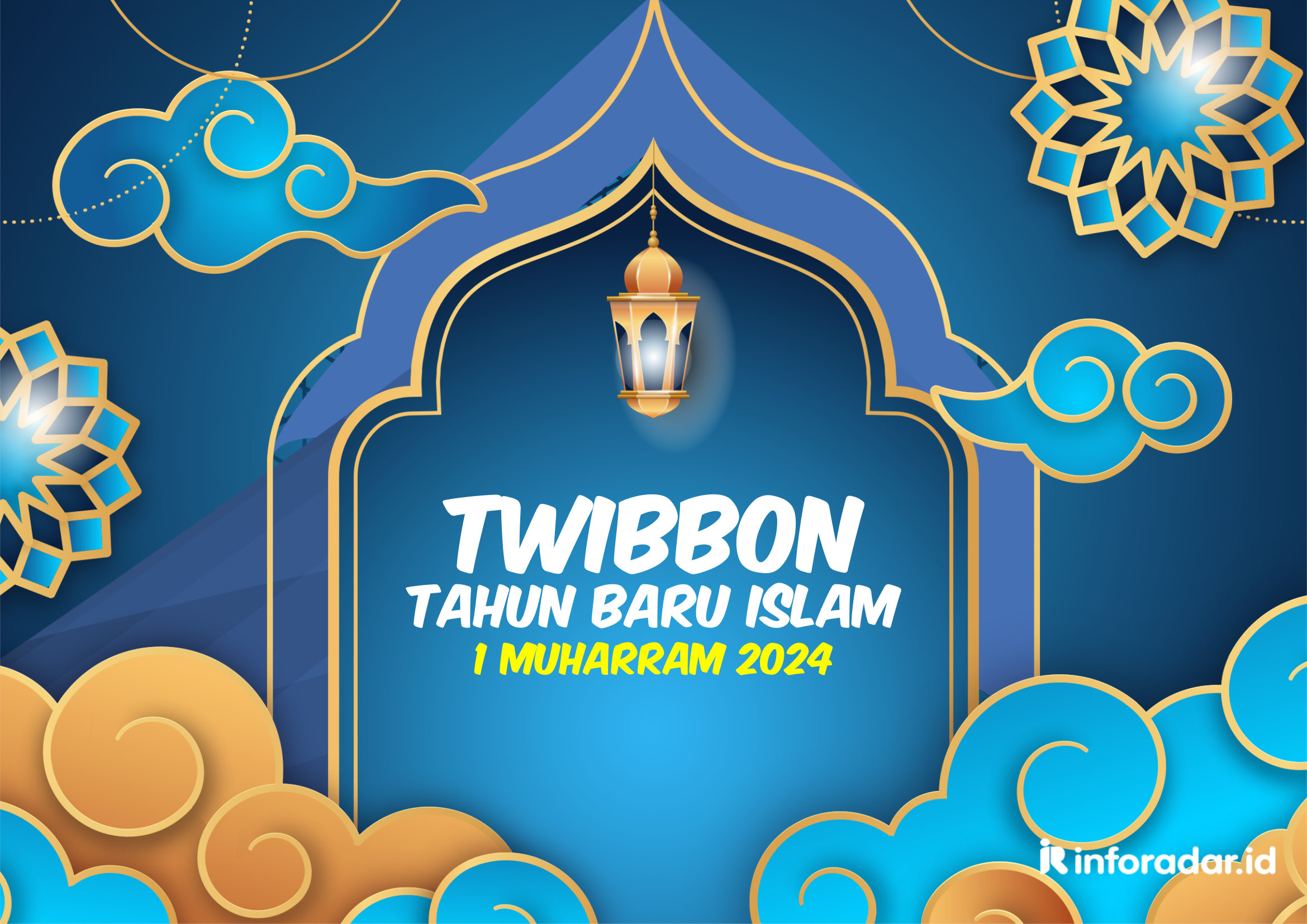 10 Link Twibbon Tahun Baru Islam 1 Muharram 2024 Paling Bagus