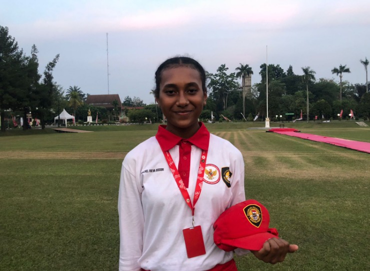 Cerita Rachel Rieva Bodori, Kandidat Paskibraka 2024 dari Papua Barat Daya, Ungkap Pernah Tak Percaya Diri