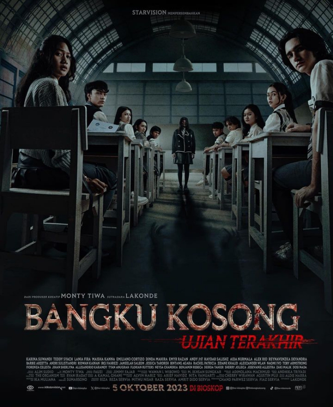 Pemeran Film Horor Bangku Kosong Ujian Terakhir