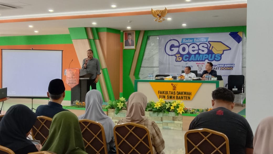 Roadshow Ketiga Radar Banten Goes to Campus 2023, Ajak Mahasiswa UIN SMH Banten Kenali Media Digital