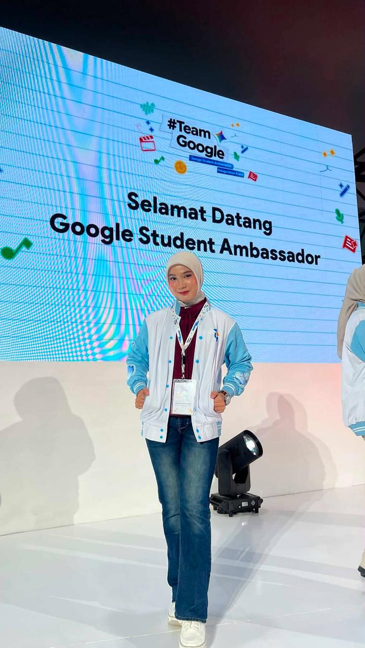 Bawa Nama Untirta ke Google Office, Azifa Putri Ramadhani Perdalam Literasi AI dan Networking Global ‎