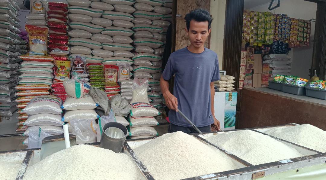 Cek Harga Beras di Pasar Rau Kota Serang yang Sudah Turun