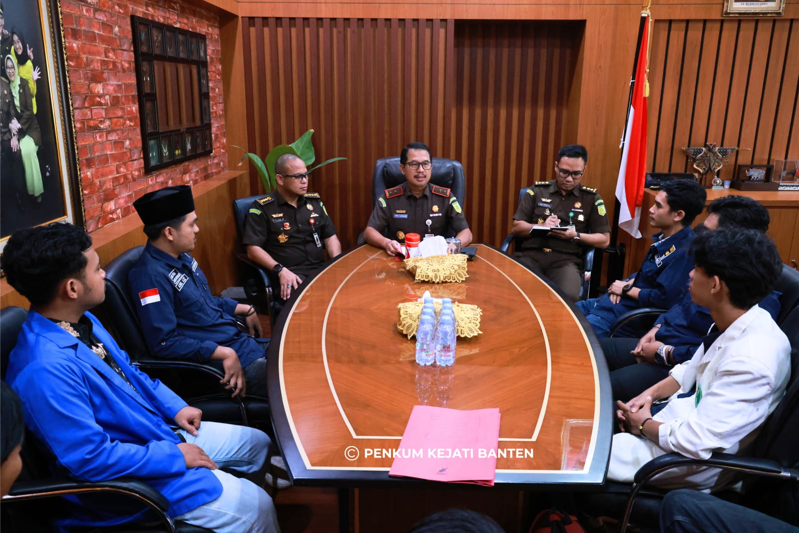 BEM Banten Bersatu Mendatangi Kejaksaan Tinggi Banten, Bahas Tersangka Kasus Situ Ranca Gede
