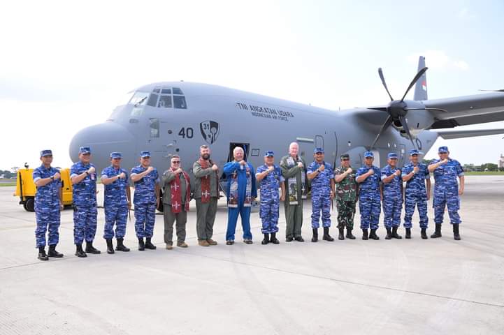 Setelah Tempuh Penerbangan Lima Hari, Akhirnya Pesawat Super Hercules Kedua Tiba di Jakarta 