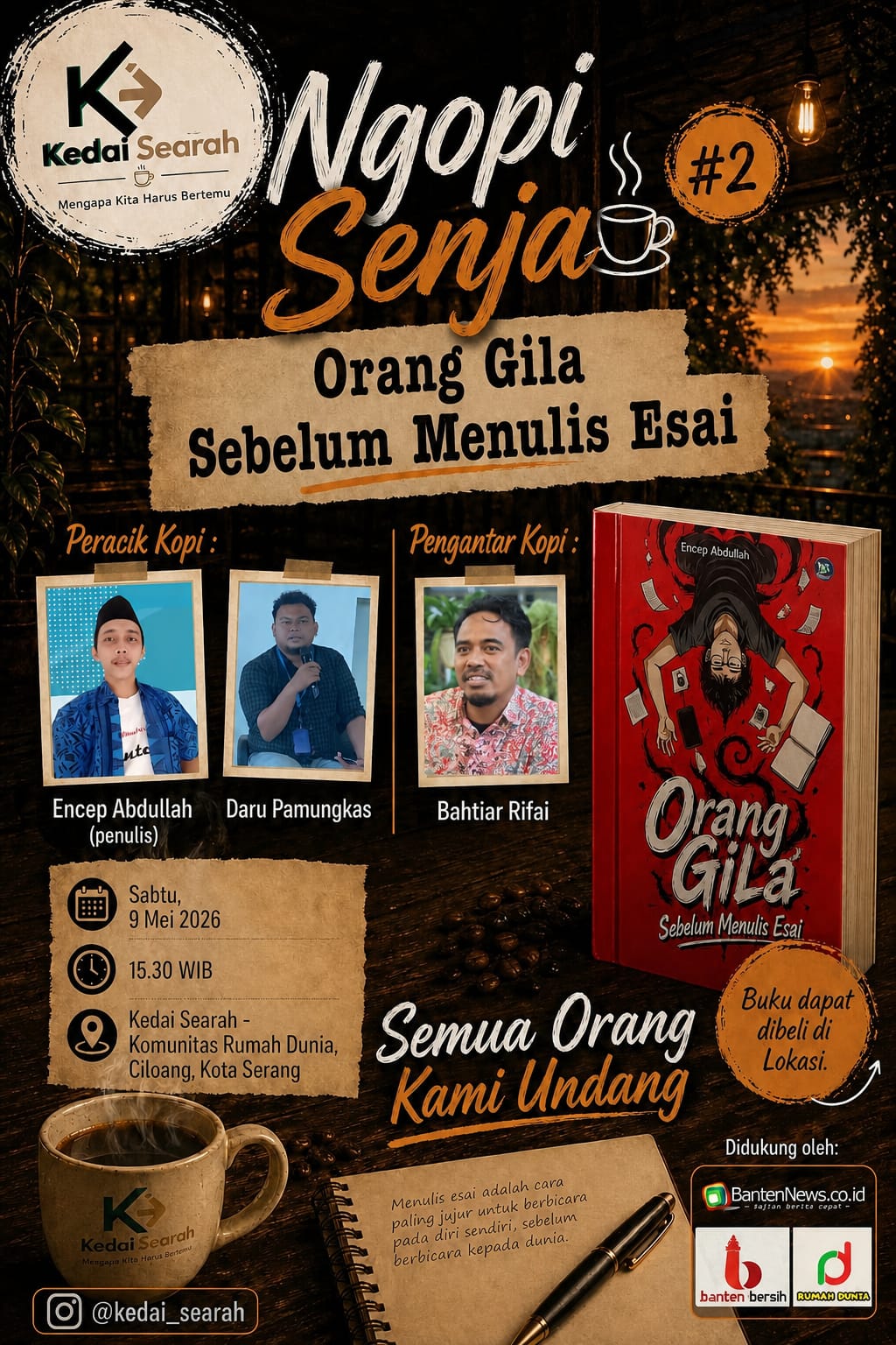 Merespon Realitas dengan Jujur dan Gila