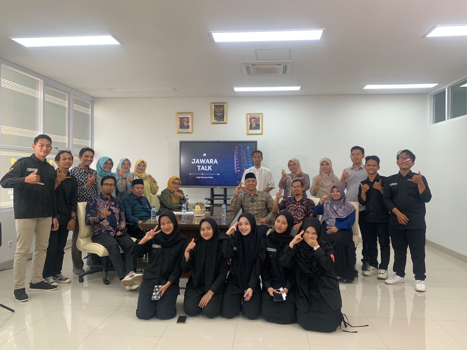Terbaru, HMJ KPI UIN Banten Launching Podcast JAWARA Talk Berkolaborasi Bersama Fakultas Dakwah