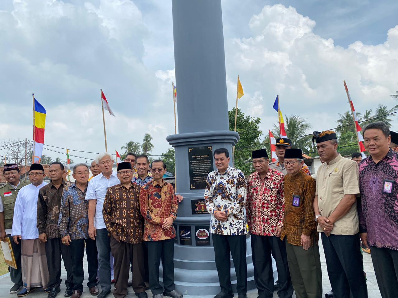 Pilar Asoka, Lambang Kerukunan Antar Umat Beragama Resmi Berdiri di Kelenteng Tjo Soe Kong