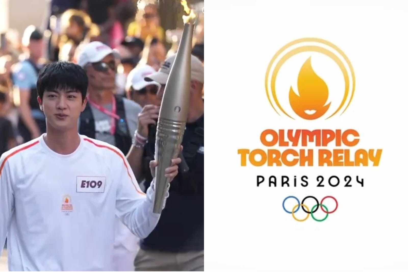 Trending! Jin BTS Bagikan Pesan Dukungan Setelah Selesaikan Perannya Sebagai Pembawa Obor Olimpiade Paris 2024