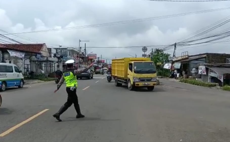 Truk ODOL Dilarang Masuk Kawasan Tertib Lalu-lintas Pandeglang 