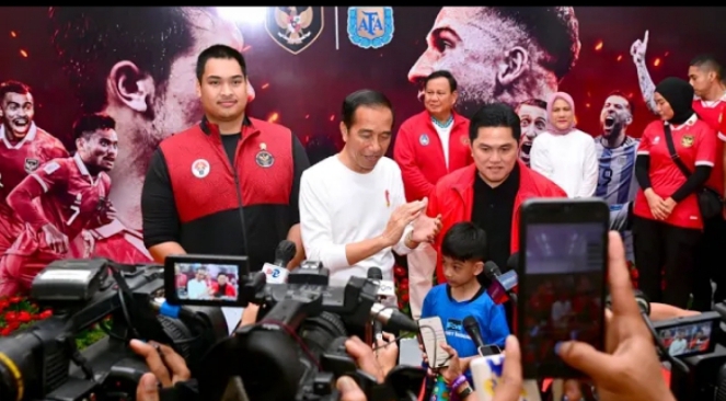 Presiden Jokowi Ungkap Sempat Nervous Timnas Indonesia Akan Kebobolan Banyak Melawan Argentina