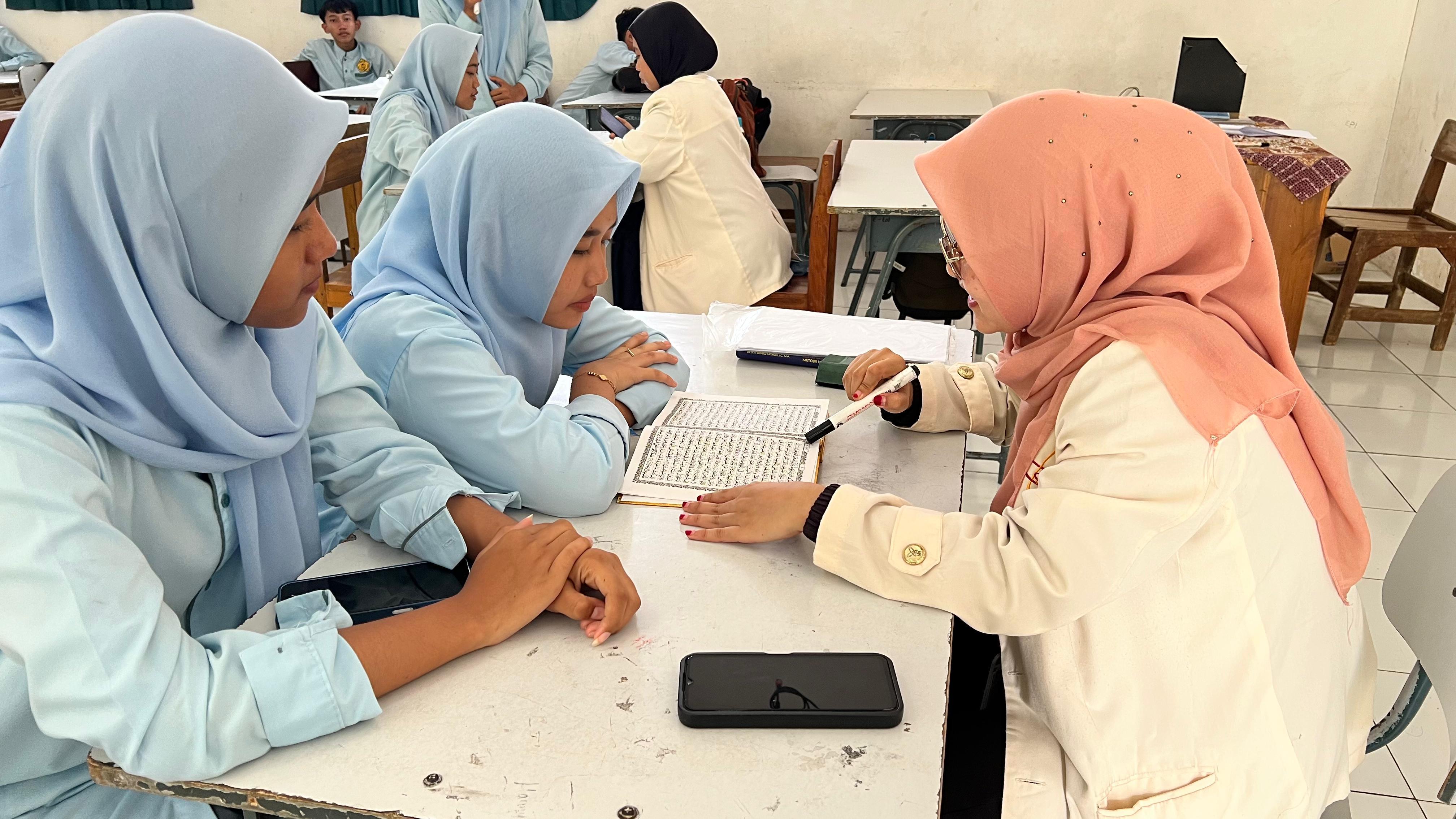 Siswa SMAN 1 Pandeglang Antusias Ikuti Program Tahsin Al-Qur’an yang diselenggarakan Oleh PLP UIN SMH BANTEN  