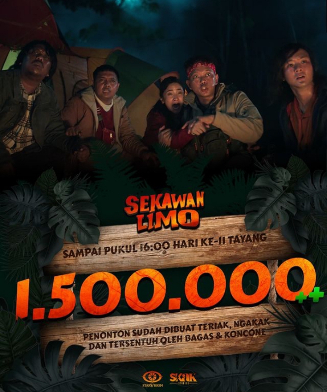 Keren, Film Sekawan Limo Baru 11 Hari Raih 1,5 Juta Penonton