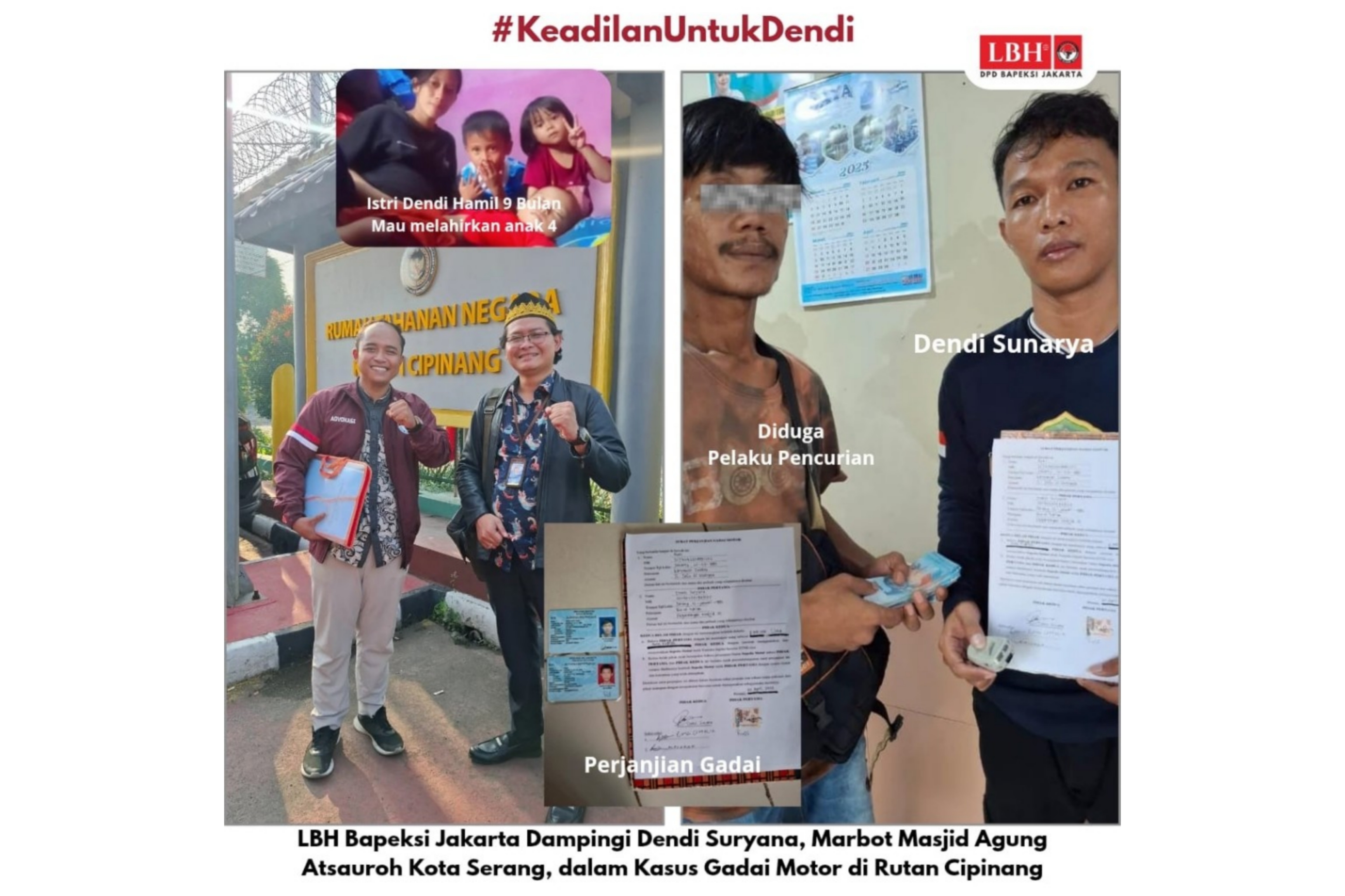 Marbot Masjid Agung Atsauroh Ditahan, LBH Bapeksi Jakarta Beri Pendampingan Hukum