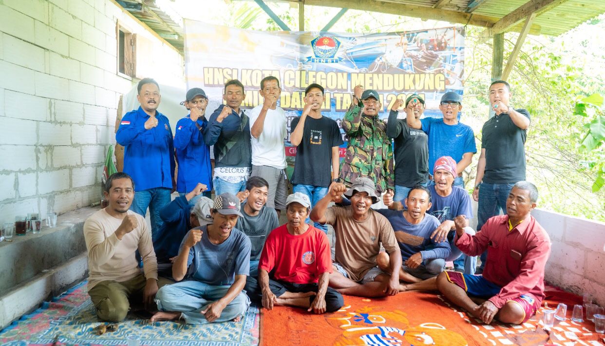 Nelayan Bersatu, HNSI Kota Cilegon: Dukung Pemilu Damai dan Ciptakan Banten Aman