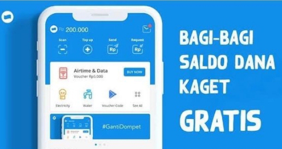 Klaim Link saldo DANA Kaget Sekarang, Dapatkan Rp200.000 Cuma-cuma