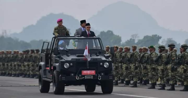 Didampingi Prabowo, Wapres Tetapkan 2.974 Komponen Cadangan Tahun 2022