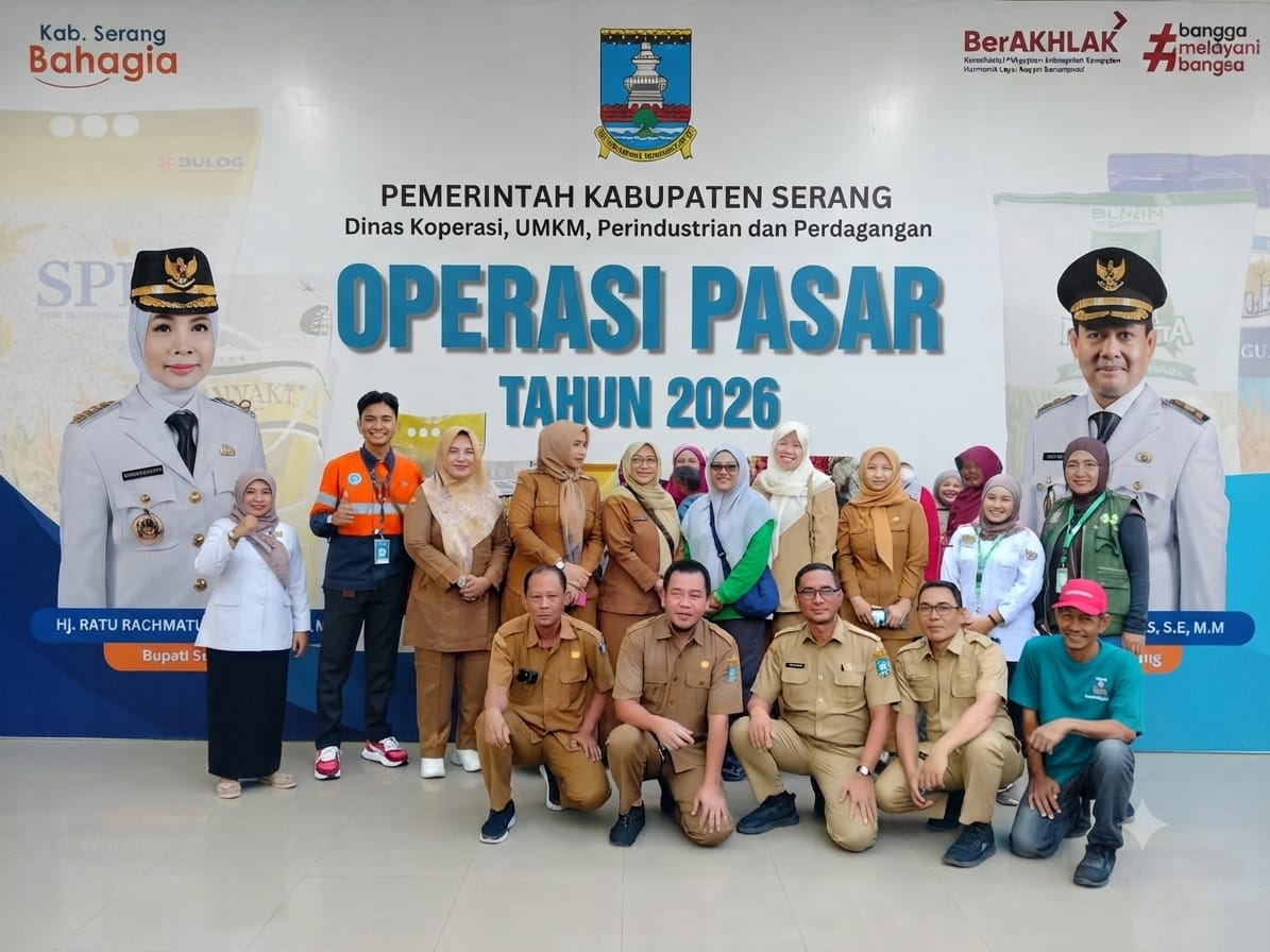 Pemerintah Kabupaten Serang Gelar Operasi Pasar Tahun 2026