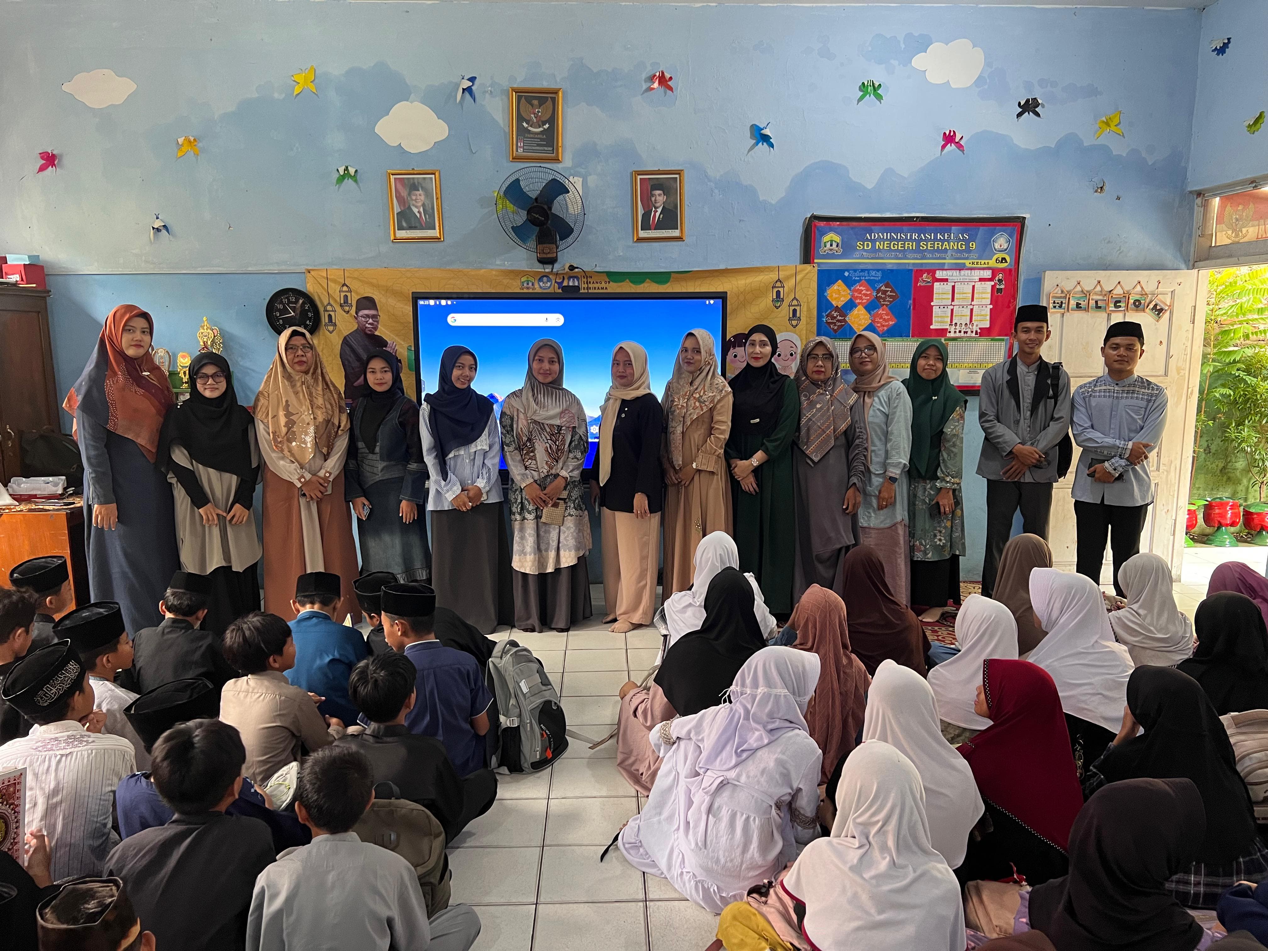 ‎Ratusan Siswa SDN 09 Kota Serang Antusias Ikuti Program Serang Mengaji Goes to School ‎