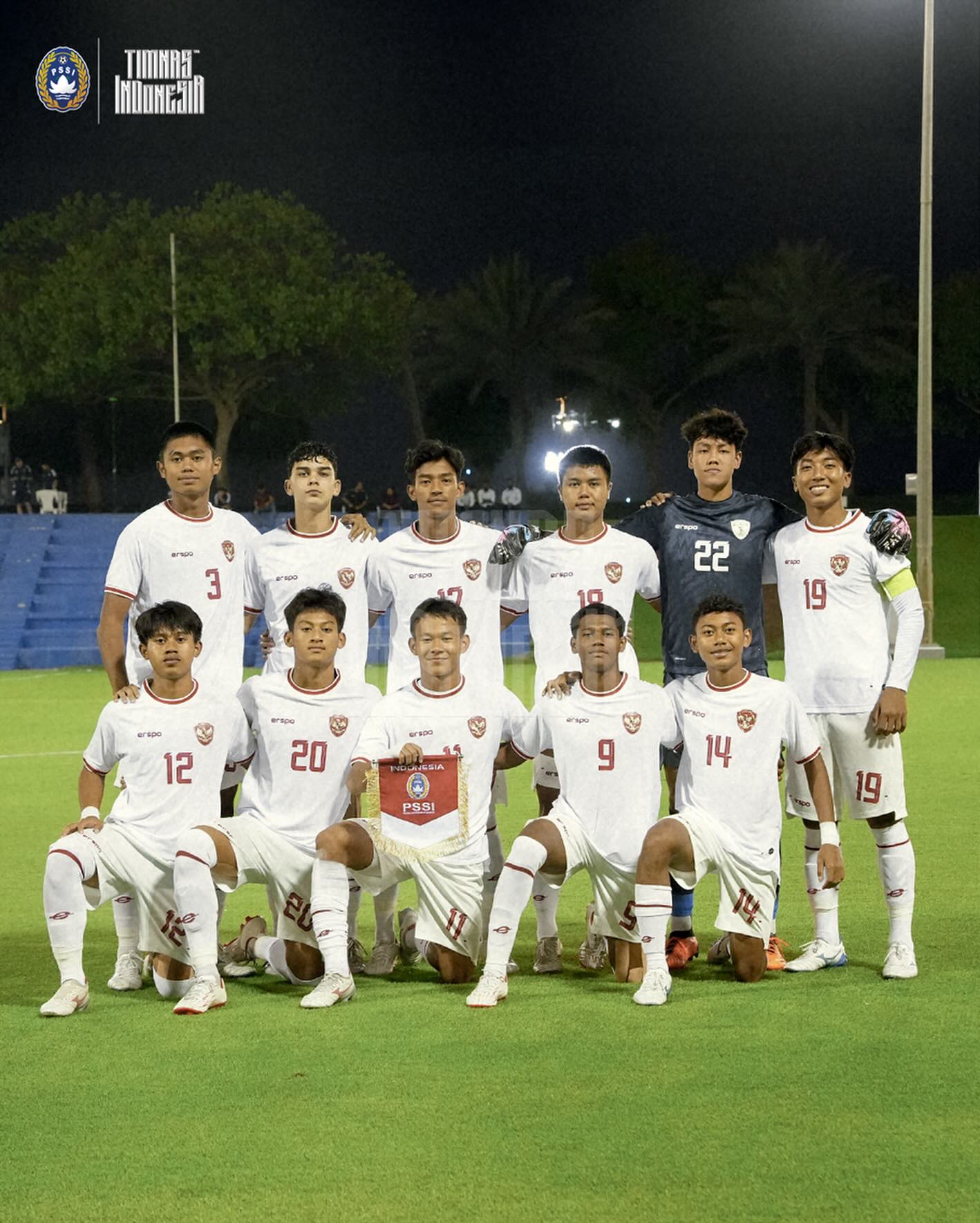 Lengkap, Inilah Skuad Timnas Indonesia U17 di Kualifikasi Piala Asia U17 2025