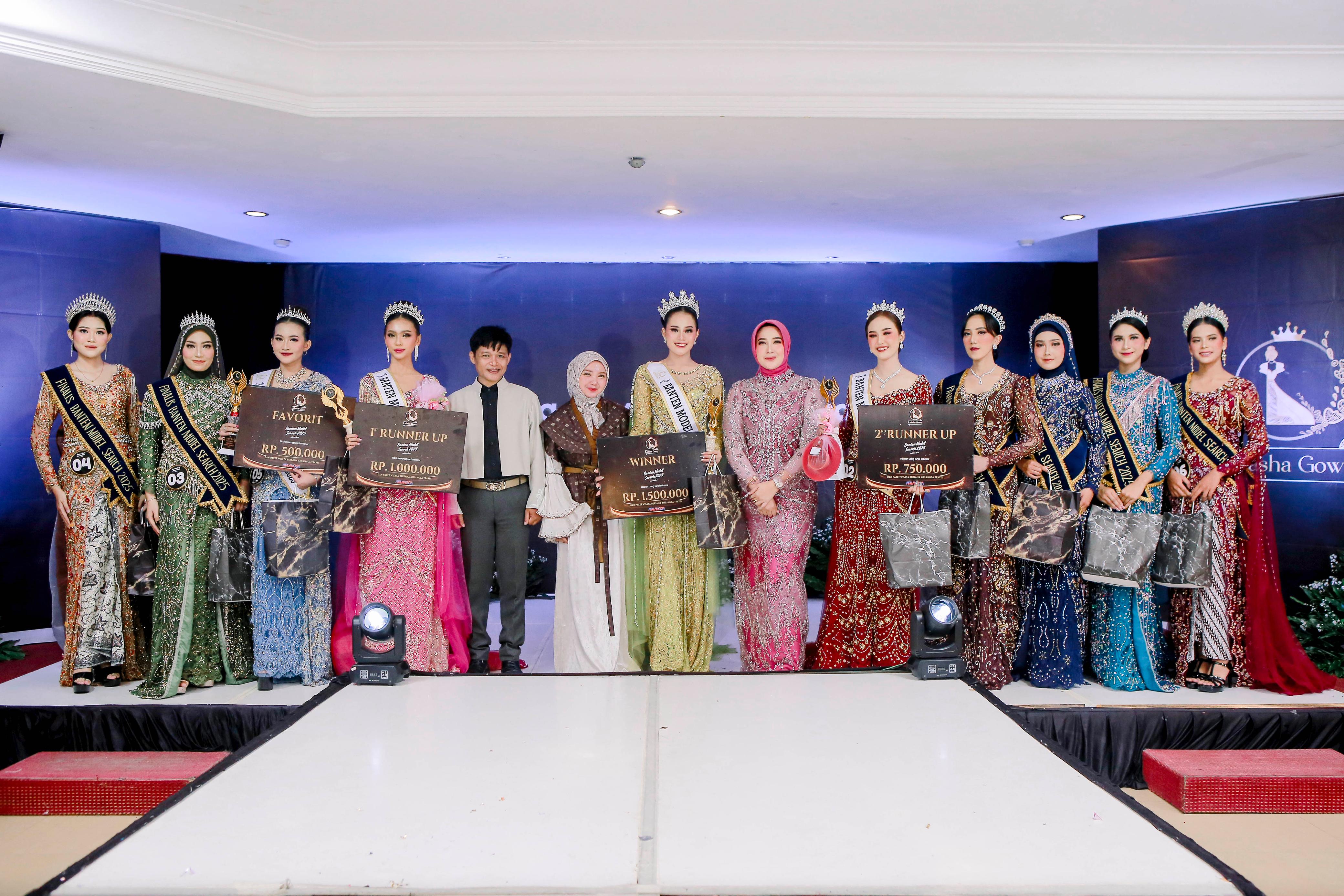 Lafasha Gown Anniversary ke 8, Launching Brand Baru Sekaligus Ajang Banten Model Search 2025