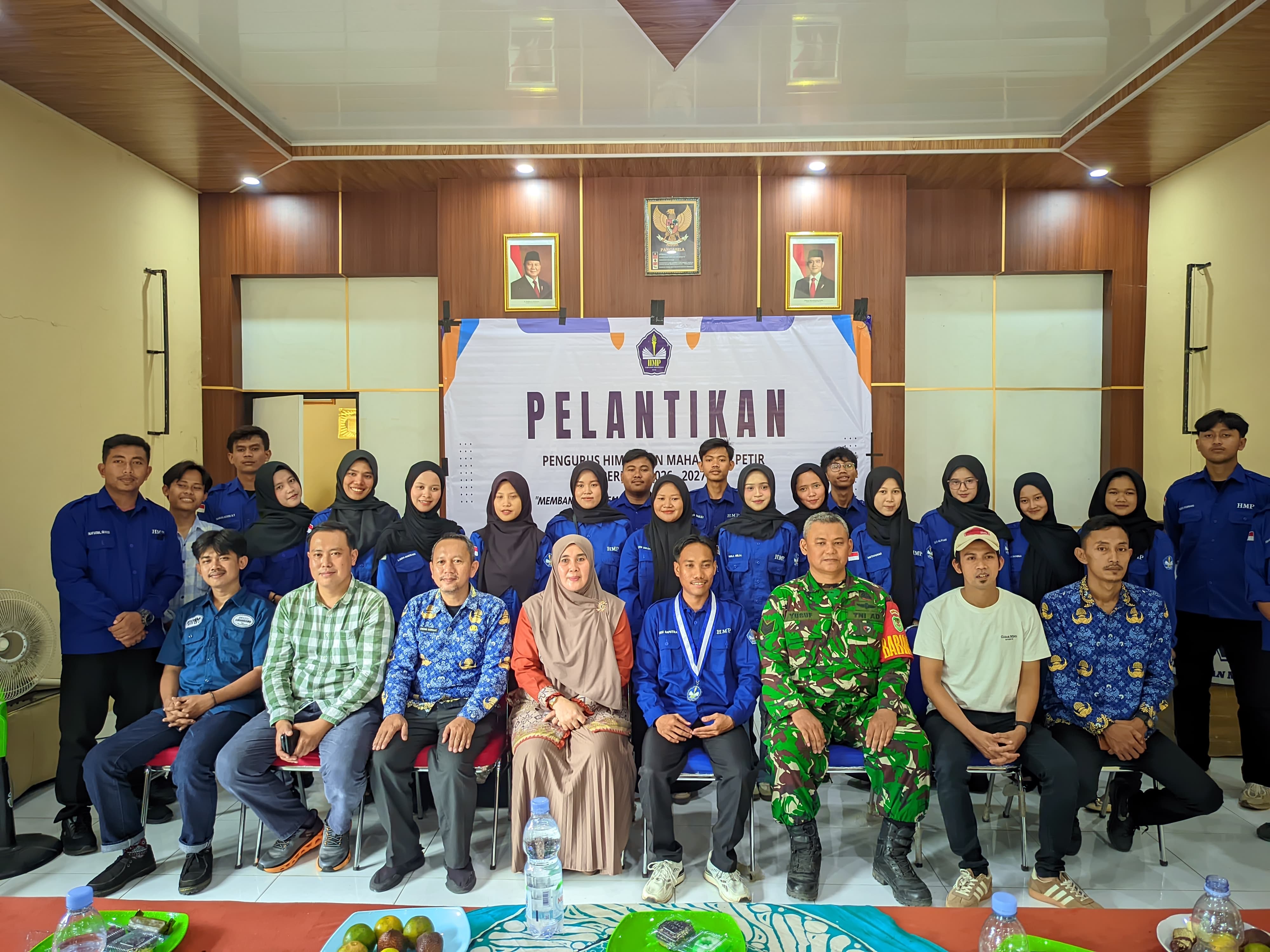 Estafet Kepemimpinan Baru, Himpunan Mahasiswa Petir Resmi Lantik Pengurus Periode 2026–2027 ‎