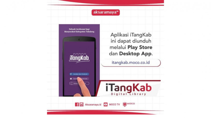 Tumbuhkan Minat Baca, Pemkab Tangerang Luncurkan Aplikasi iTangkab,  Mau Baca Buku Tinggal Klik