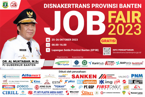 70 Perusahaan Bergengsi Ramaikan Banten Job Fair 2023, Ini Link Registrasinya