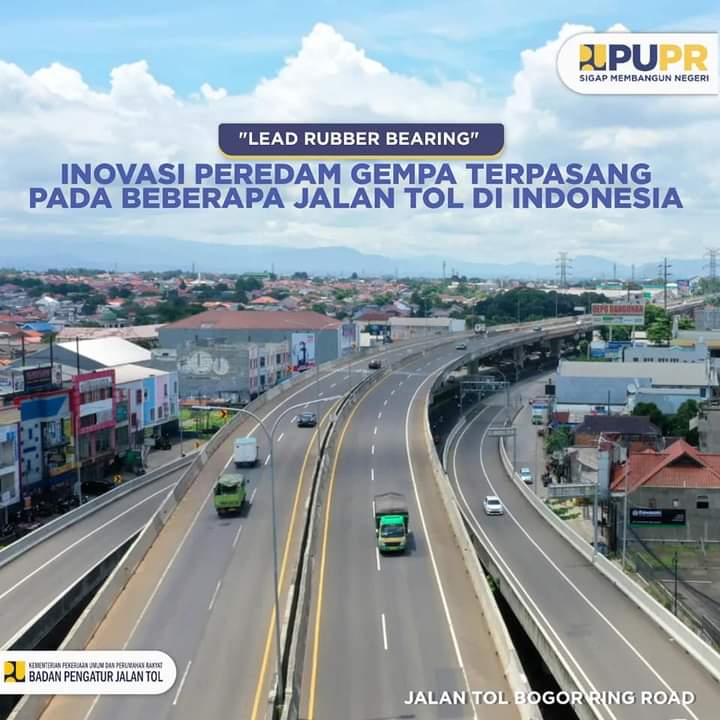 Apa Itu Lead Rubber Bearing? Teknologi Jembatan Tol agar Tahan Gempa 