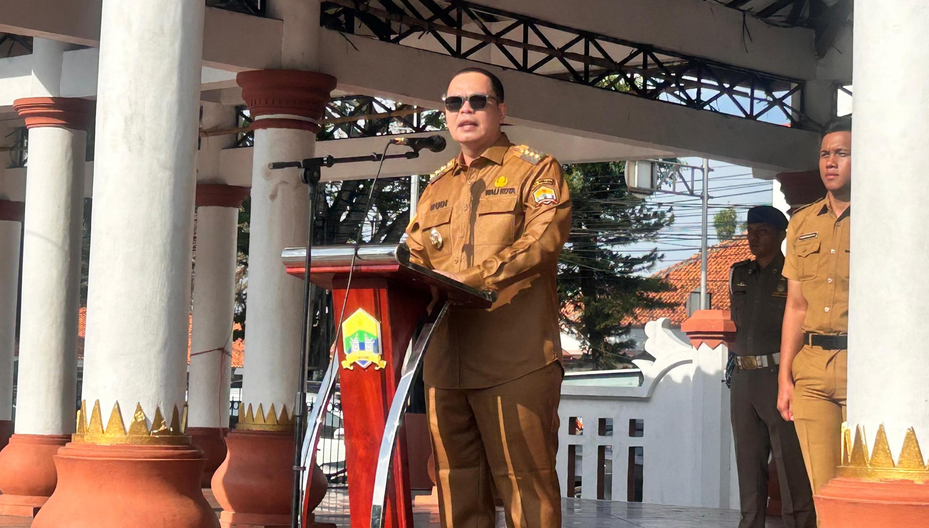 Pemkot Serang Gelar Apel Rutin di Alun-Alun Barat, Dorong Keterbukaan dan Semangat ASN