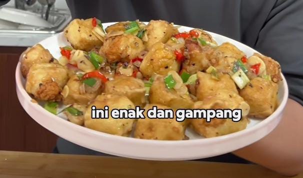 Resep Tahu Cabe Garam dari Chef Victor, Menu Tahu yang Berbeda