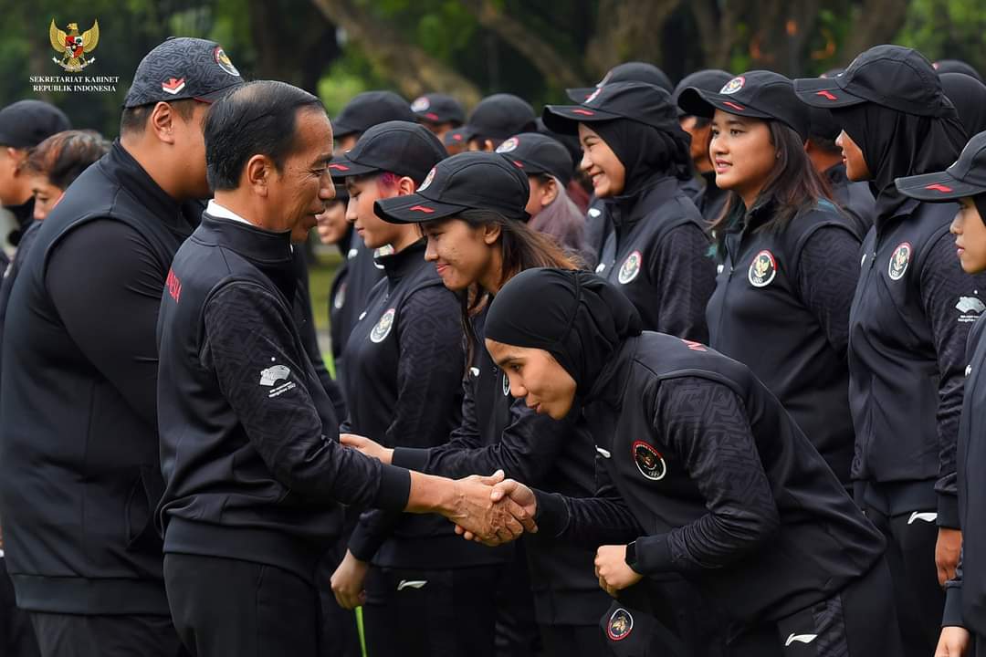 Presiden Jokowi Lepas Kontingen Asian Games, Ini Harapan Para Atlet