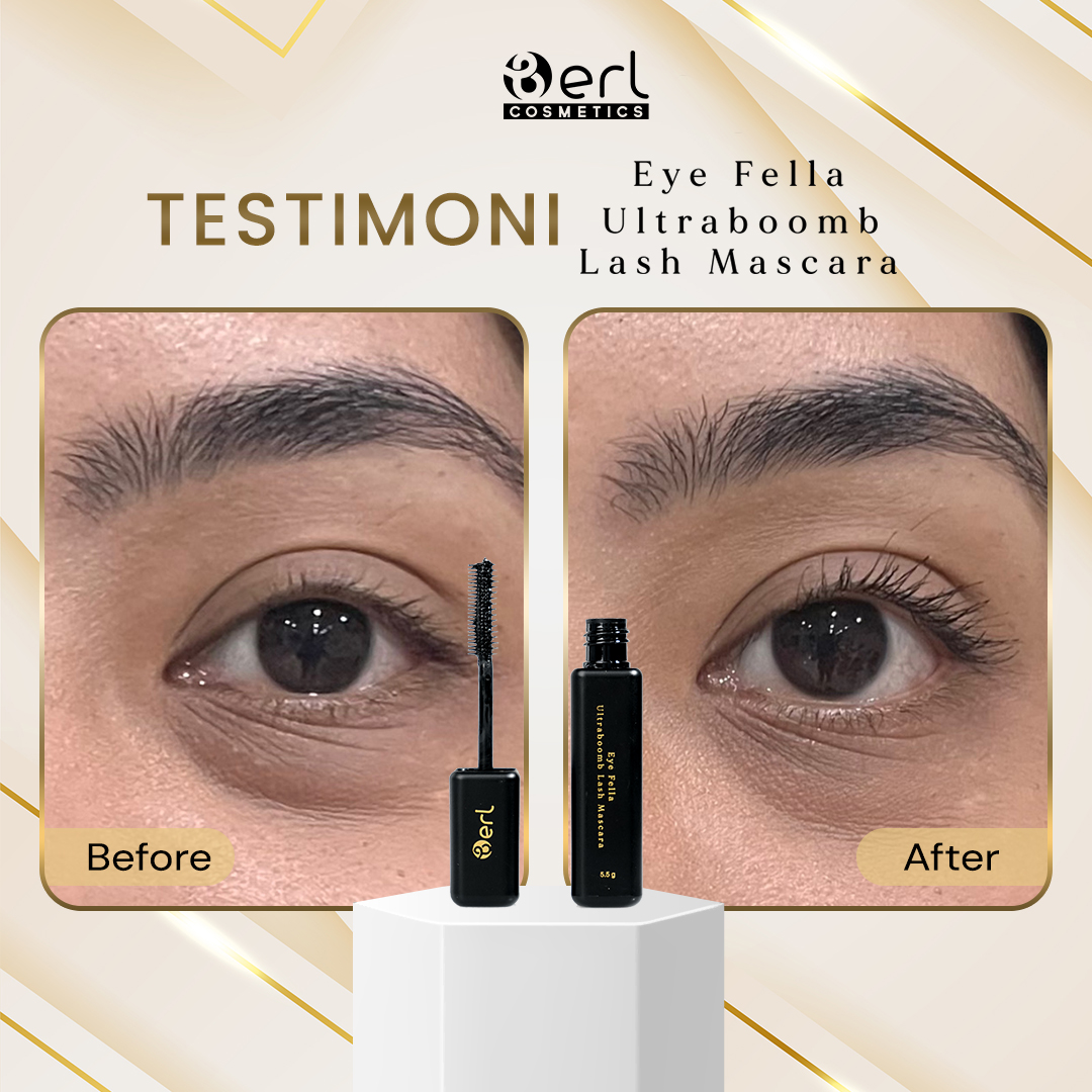 Bulu Mata On Point Seharian? Gampang, Pakai B Erl Eye Fella Ultraboomb Lash Mascara!