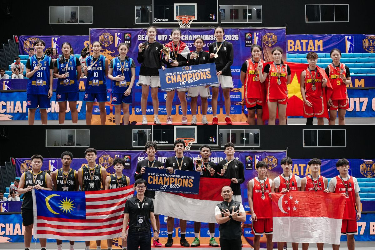 Timnas 3x3 U17 Kawin Gelar Juara Asia Tenggara, Pemain Didominasi Jebolan DBL!