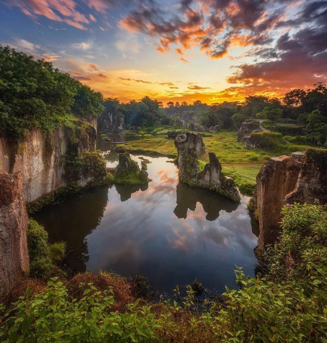 Cantiknya Bikin Nagih, Ternyata Destinasi Wisata Tangerang Ini Terbentuk Tidak Sengaja