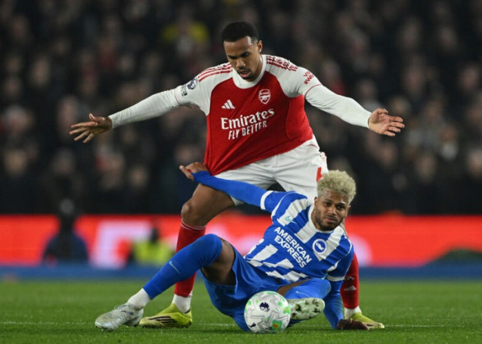 Brighton Hancurkan Arsenal 3-0, Awal Sempurna The Gunners Terhenti