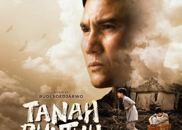 Film Tanah Runtuh Rilis Trailer Resmi, Kisah Haru Vino G. Bastian dan Anak Down Syndrome di Tengah Konflik
