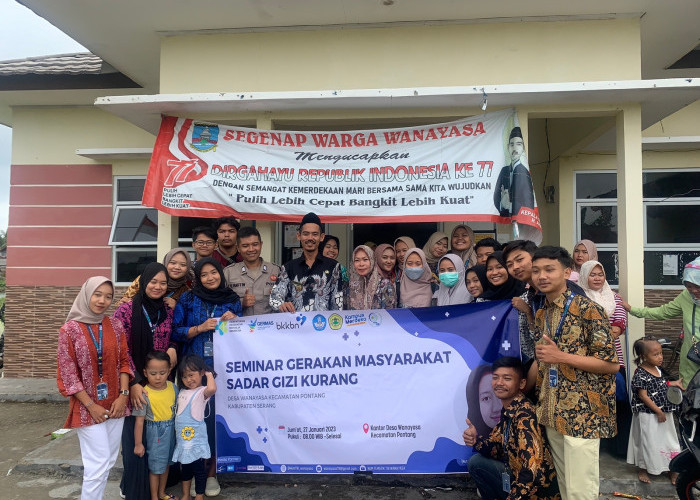 Mahasiswa Untirta Datangkan Ahli Gizi ke Desa Wanayasa Kabupaten Serang