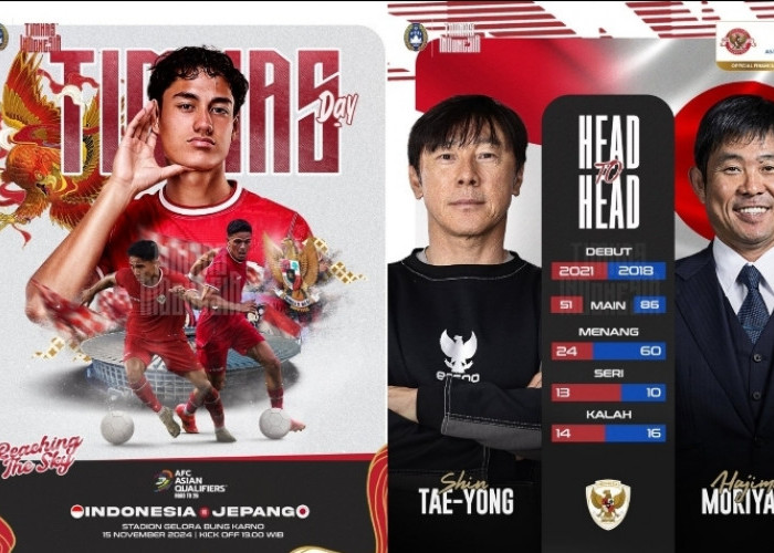 Link Live Streaming Hari Ini Timnas Indonesia Vs Jepang dalam Kualifikasi Piala Dunia Zona Asia 2026