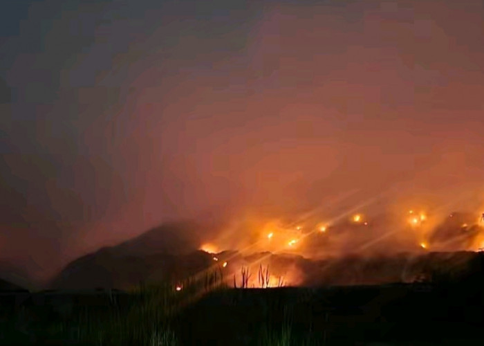 Api Makin Membesar, Kebakaran TPA Jatiwaringin Masih Berkobar hingga Rabu Malam