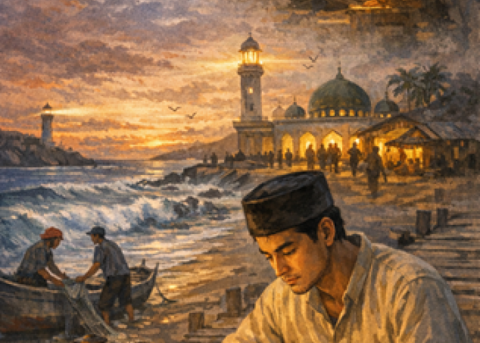 Antara Ombak dan Azan