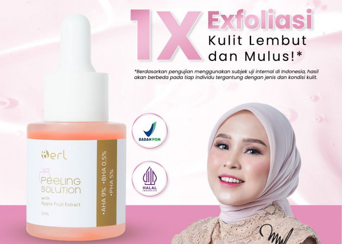 B ERL Luncurkan Peeling Solution dengan Apple Fruit Extract, Inovasi Eksfoliasi Modern untuk Kulit Cerah dan A