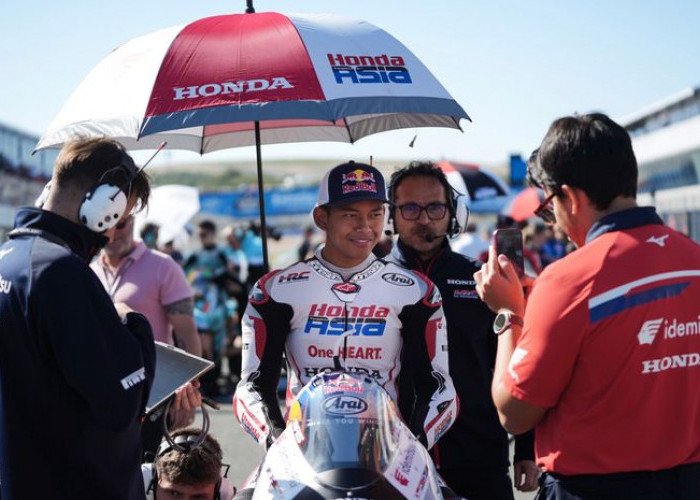 Tampil Impresif di Jerez, Veda Ega Pratama Finis 6 Besar di Moto3 Spanyol