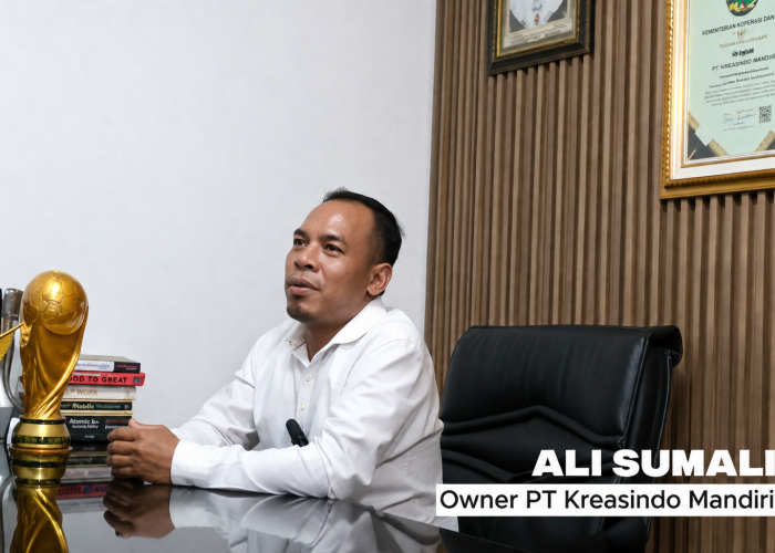 Dari Pedagang Kaki Lima Kini Jadi Owner PT Kreasindo Mandiri Advertising