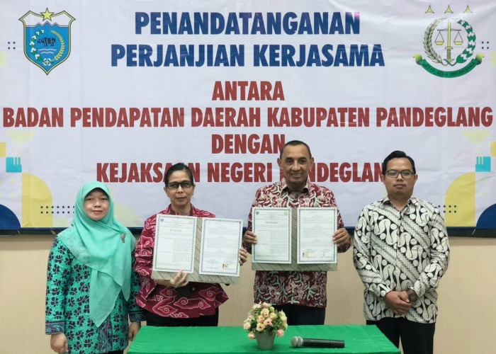 Dibantu Jaksa Pengacara Negara, PAD Pandeglang 2023 Ditarget Rp 84 Miliar