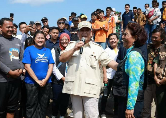 Prabowo - Susi Pudjiastuti Bertemu, Keduanya Irit Bicara Politik 