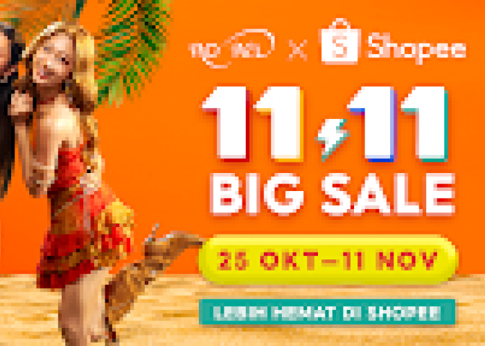 Catchy, Playful, dan Penuh Warna! no na Tampilkan Keseruan Belanja dalam Iklan Shopee 11.11 Big Sale