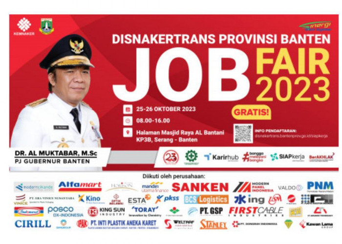 Pemprov Banten Gelar Job Fair di KP3B, Ini Tanggal dan Syaratnya 